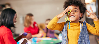 YMCA child care room
